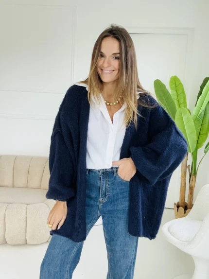 Face Gilet Noe marine Pulls Gilets jolies bretonnes