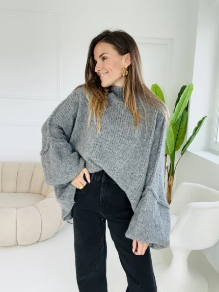 Face Pull Noe gris Pulls Gilets jolies bretonnes